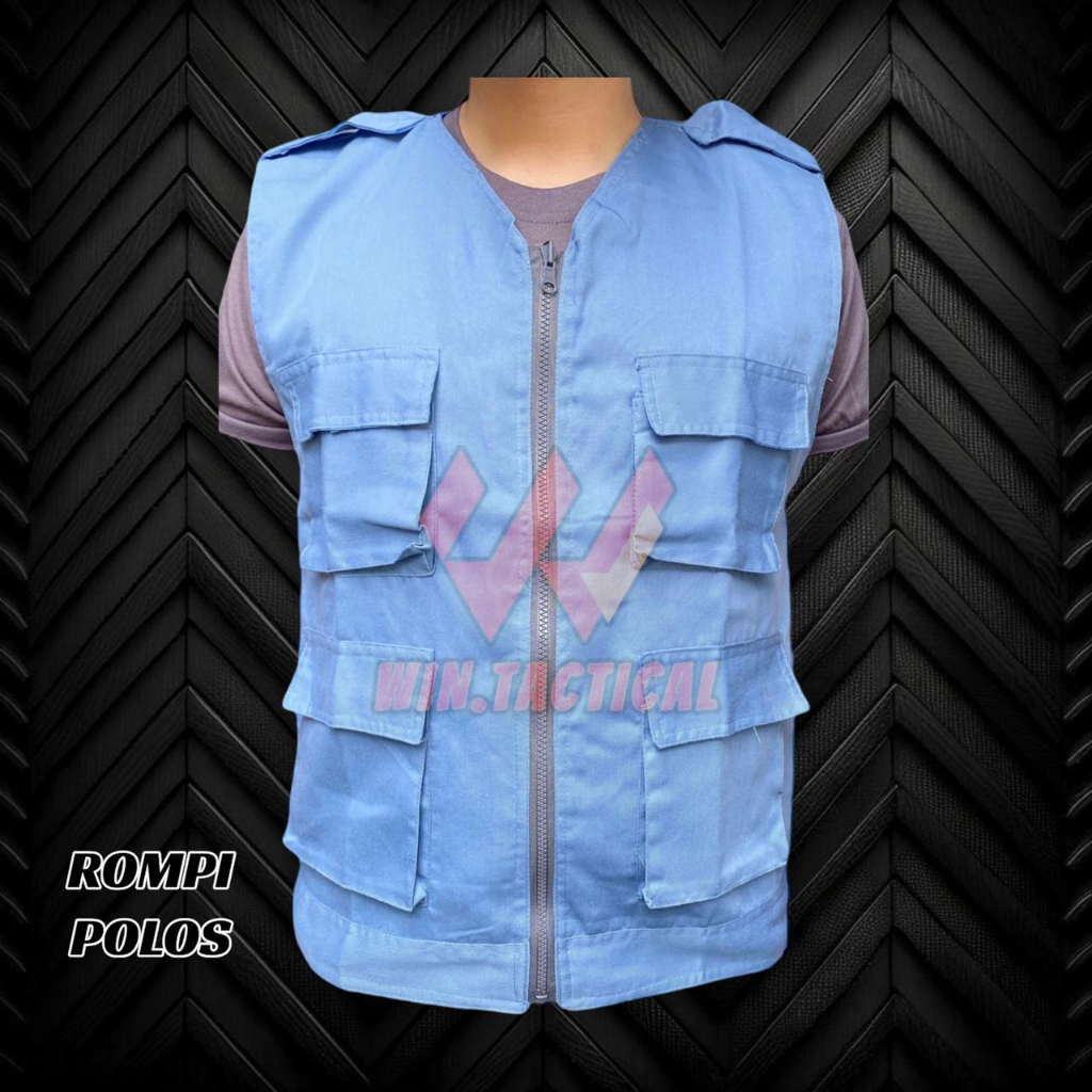 Rompi / Rompi Lapangan Outdoor Multifungsi / Rompi Cargo / Rompi Tactical