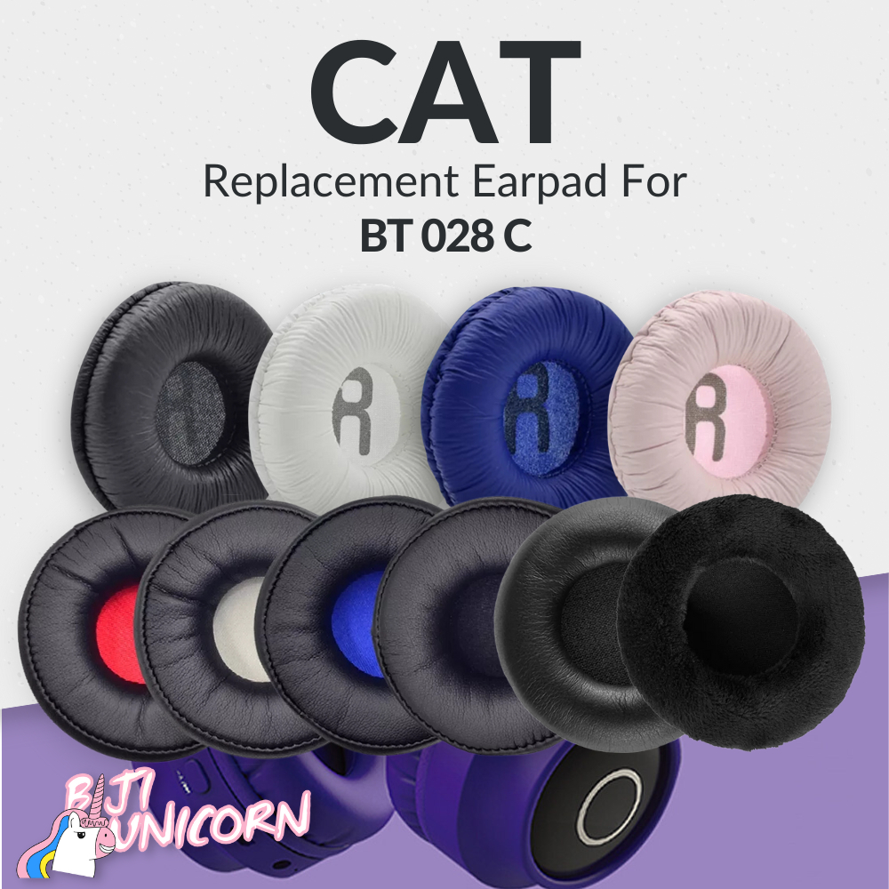 Earcup Earpad Ear Cushion CAT BT028C BT 028C Busa Foam Bantalan