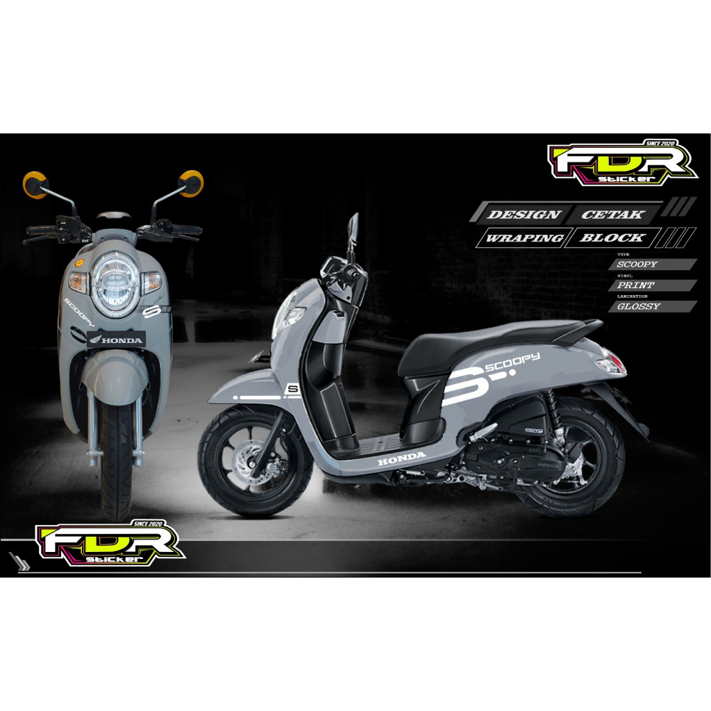 SCOOPY DECAL 2017-2019