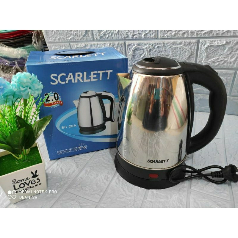 Teko listrik Scarlet/Nomuri