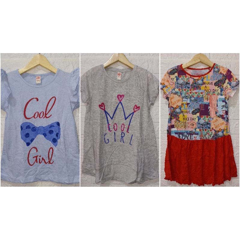 Cool Girl kaos pendek motif