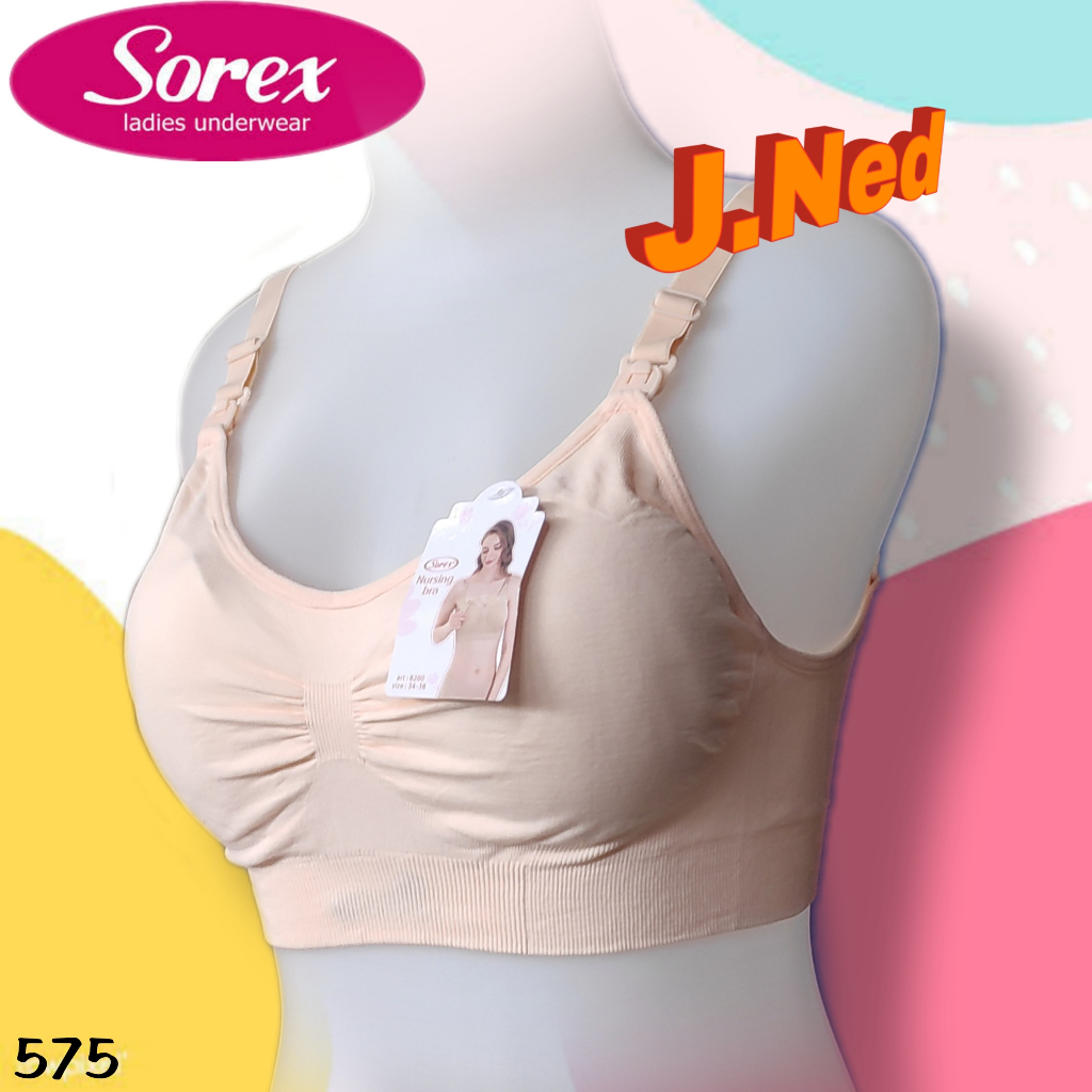 J575 BRA MENYUSUI KANCING DEPAN SOREX 34 - 42