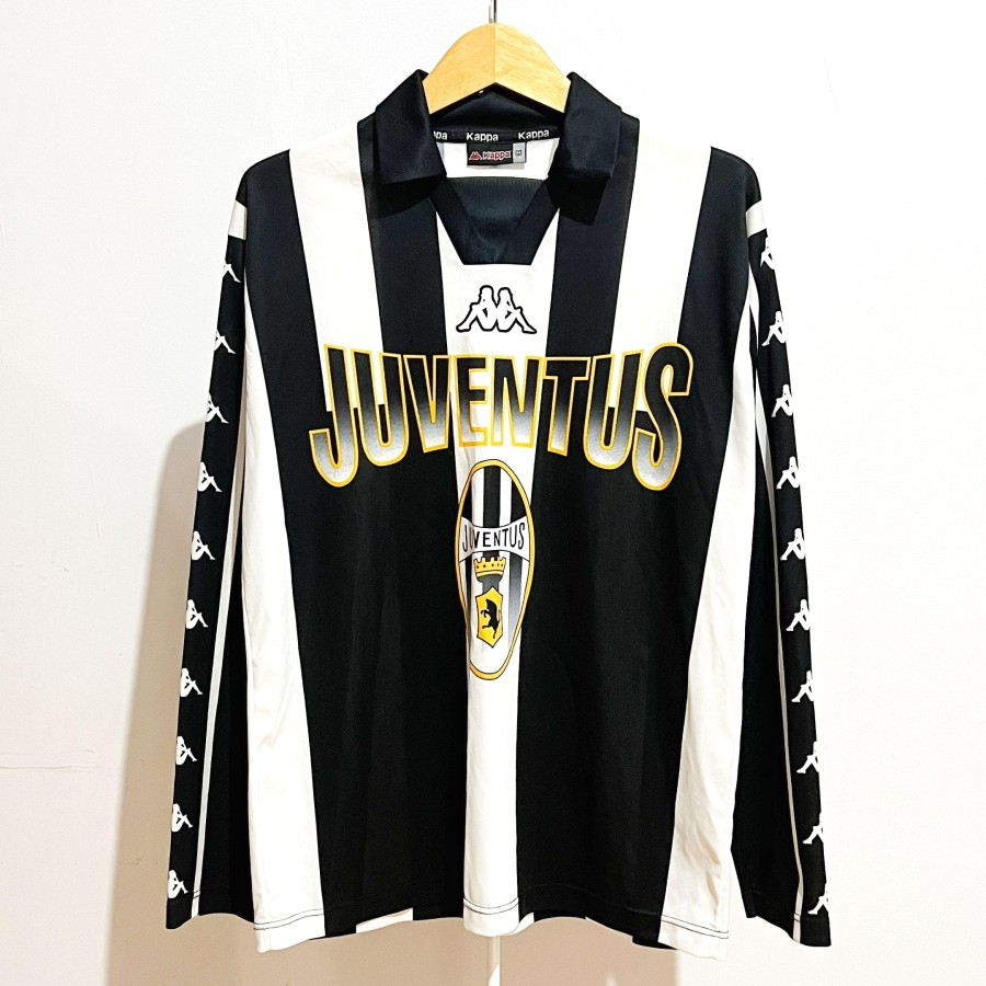 Jersey Jupentuz 1995-1997 Original Kappa Training Long Sleeve Ori LS Vintage Italia Italy