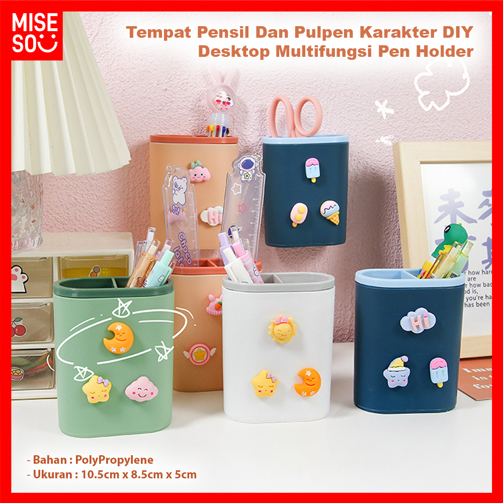 

Tempat Pensil Dan Pulpen Pen Holder Karakter DIY Desktop Multifungsi 888