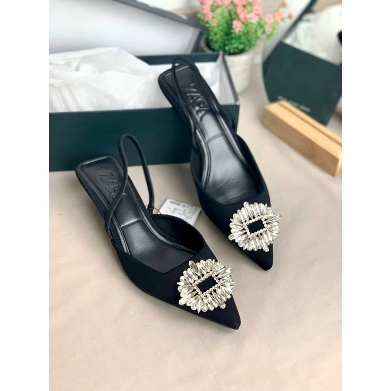 [7.7 Boombastis Sale⚡] - SEPATU WANITA ZS383 HEELS PREMIUM IMPORT
