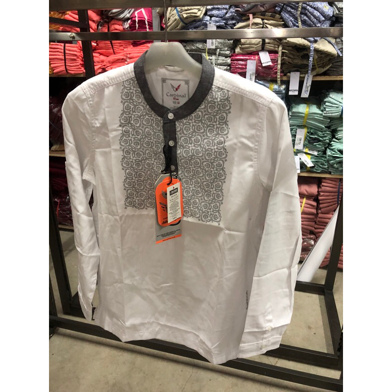 kemeja koko cardinal ori anak