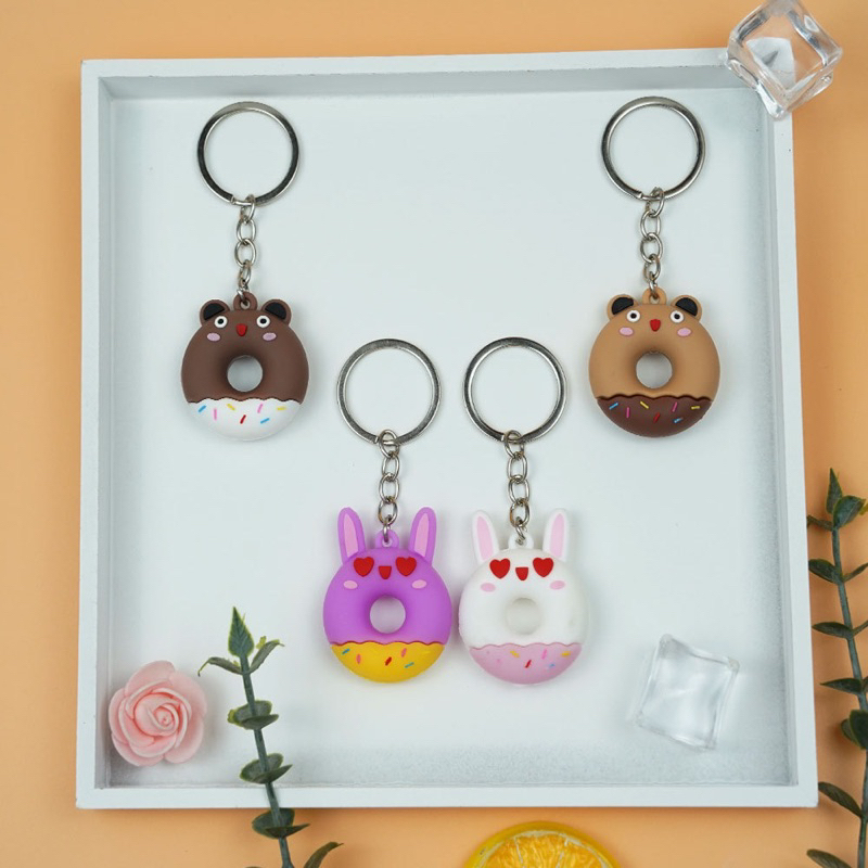 Gantungan Kunci Donat