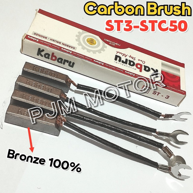 St3 Carbon brush kol cool dinamo listrik st5 Bronze 3000watt 5000watt
