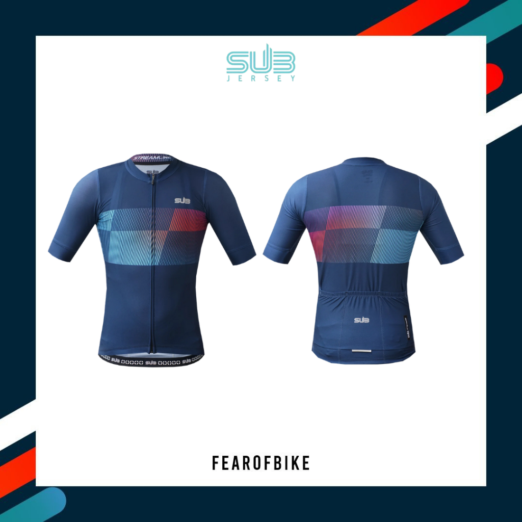 Sub Jersey Streamline New Navy Short Sleeve Unisex cycling subjersey sepeda gowes