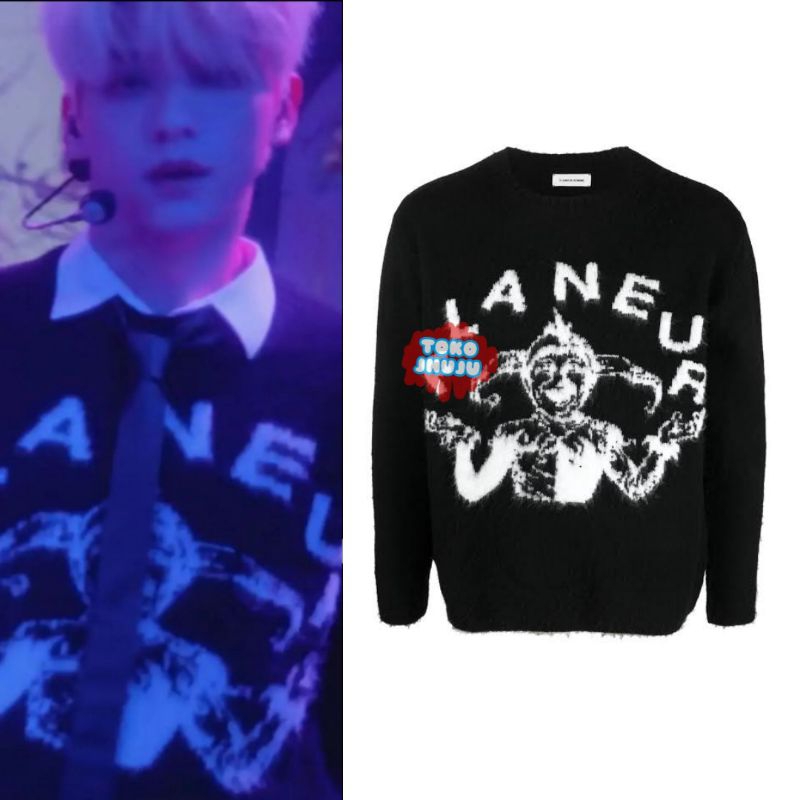 Sweater Soobin TXT Planeur siluet Joker