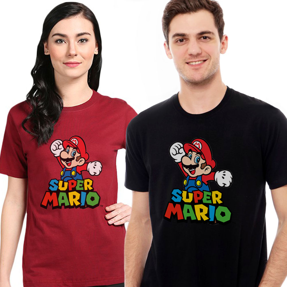 Baju Unisex Dewasa Super Mario Bros