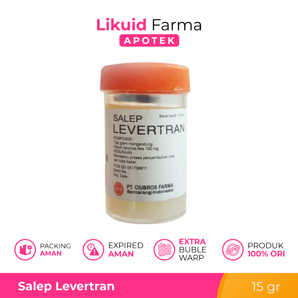 Salep Levertran - Luka Bakar