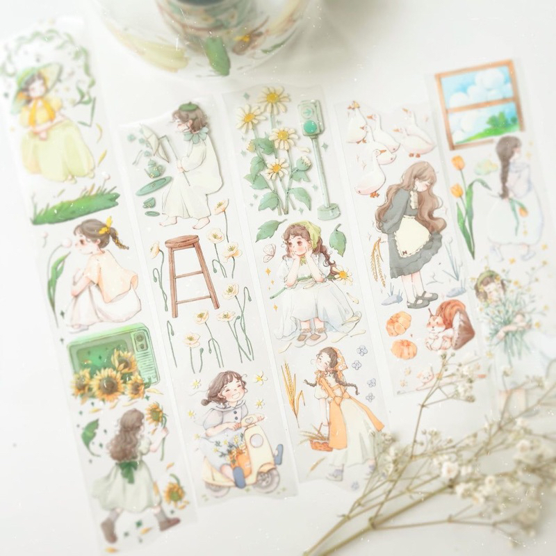 

Sample Happy Life PET Tape by Wing perloop