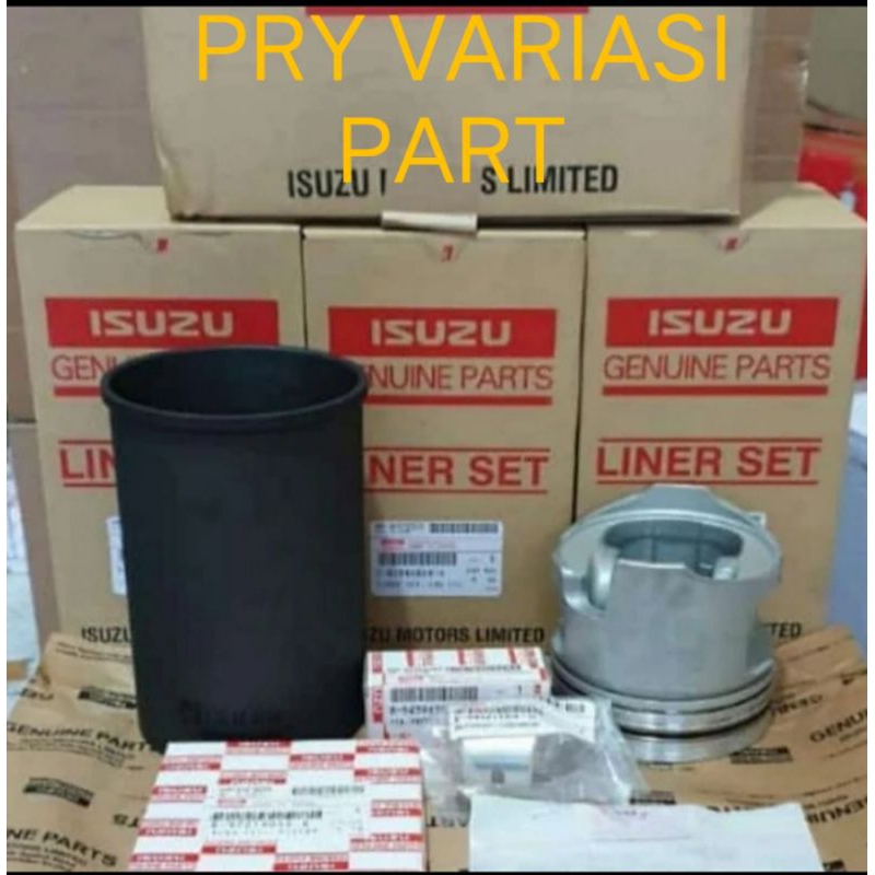 Liner ring piston komplit Isuzu NKR71 Original