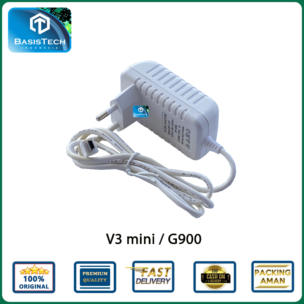 CASAN CHARGER V3 Mini G900 2A SUPER FAST CHARGING - BASISTECH BT1-505