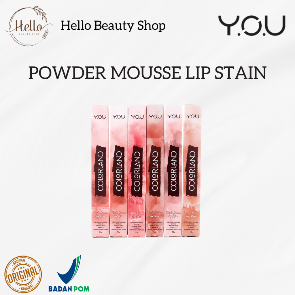 YOU POWDER MOUSSE LIP STAIN