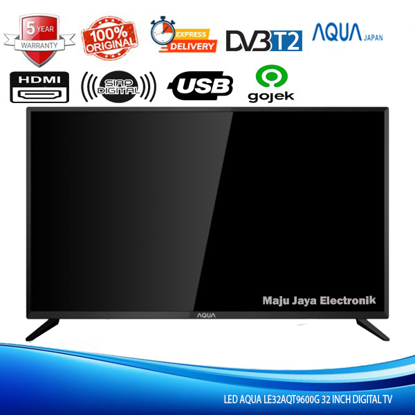 LED TV AQUA 32 Inch 32AQT9600G DVB2 USB MOVIE HDMI DIGITAL TV