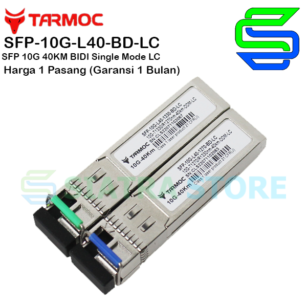 SFP+ 10G BIDI 40KM | SFP-10G-BD-40KM | Singlecore LC (Mikrobits, Mikrotik, Cisco Compatible)