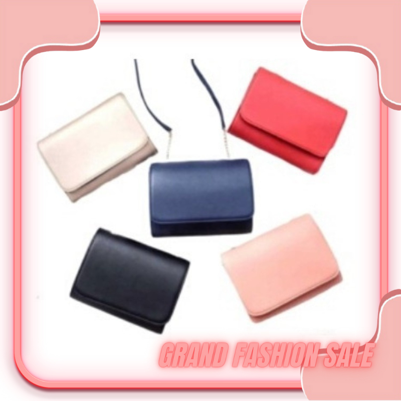 [LOKAL] DOMMO - D1025 BISA COD BAYAR DITEMPAT Tas Korea Clutch Sligbang Morymony JKT