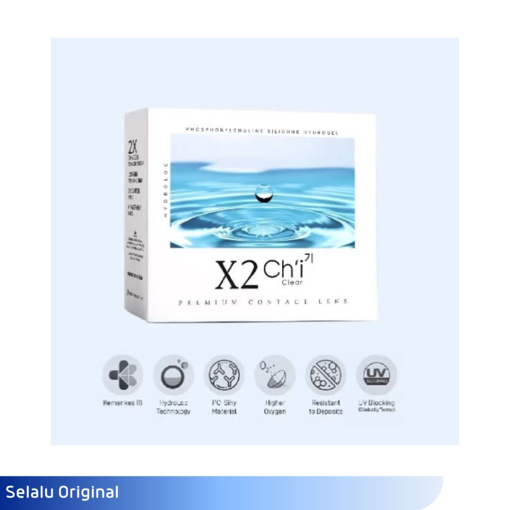 SOFTLENS BENING X2 CHI CLEAR 3 BULAN