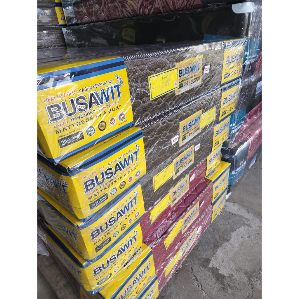 Kasur Busa Bigfoam Busawit Garansi 20 Tahun Kesehatan Orthopedic 22 cm