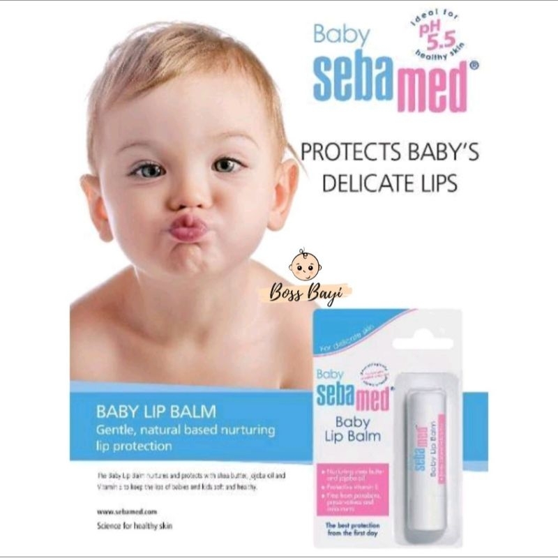 SEBAMED - Baby Lip Balm 4,8gr / Pelembab Bibir Bayi