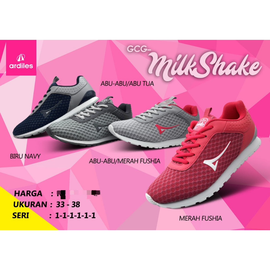 Sepatu Ardiles Anak Perempuan GCG - MILKSHAKE