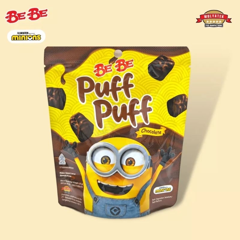 

BE BE Puff Puff Wafer Minions 25 gr