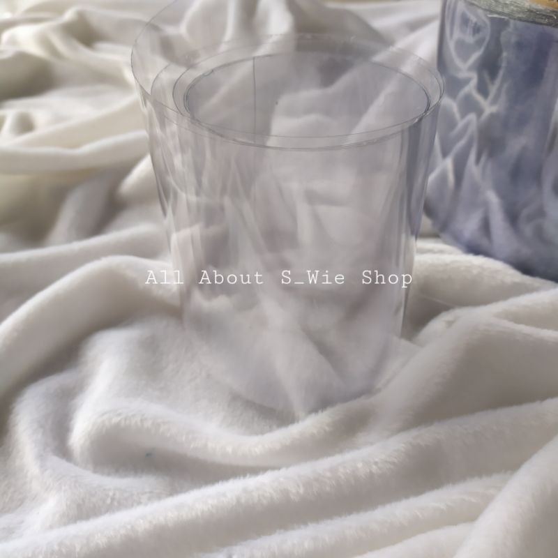 [Permeter] Mika pinggiran kue roll cake mika tebal bening