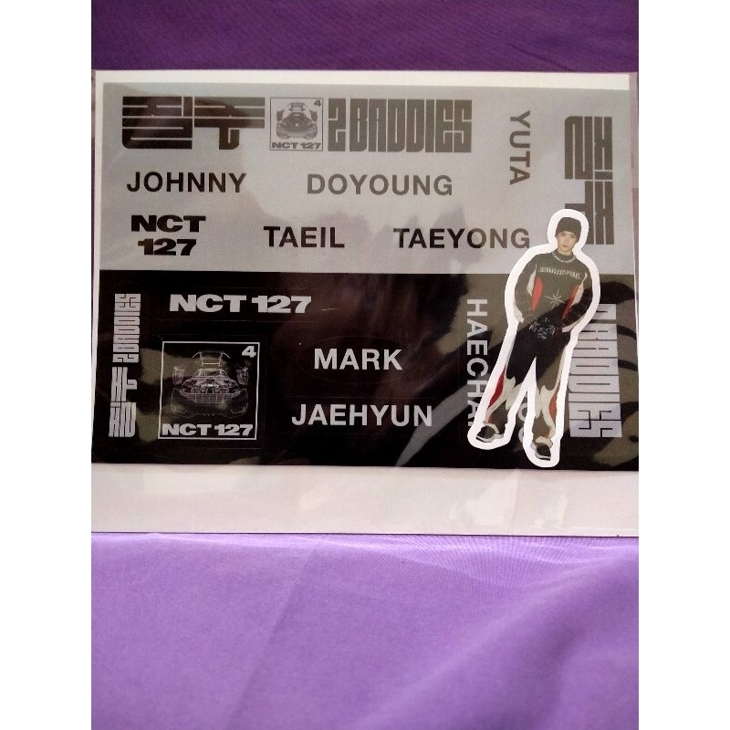 READY STOCK NCT Luggage Sticker Set - 2 Baddies