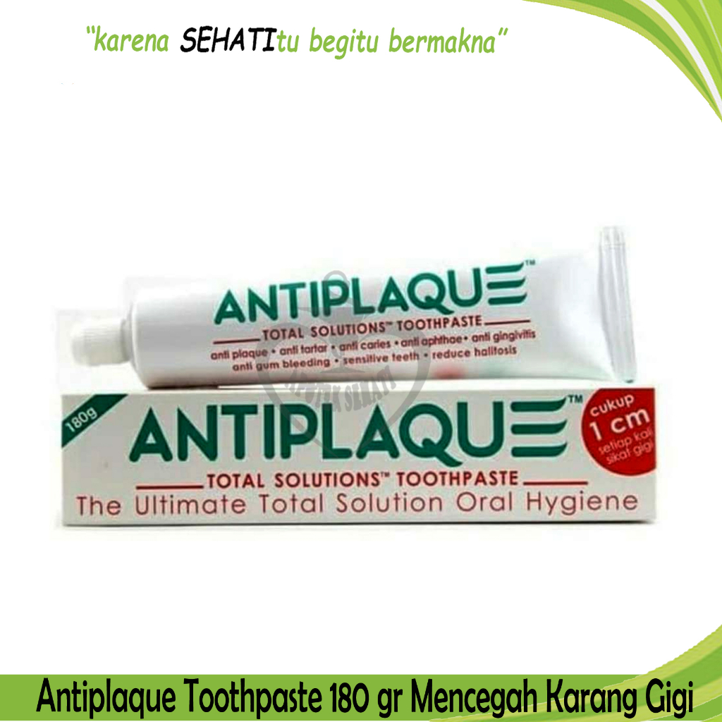 Antiplaque Toothpaste Pasta Gigi Mengatasi Plak Karang Gigi