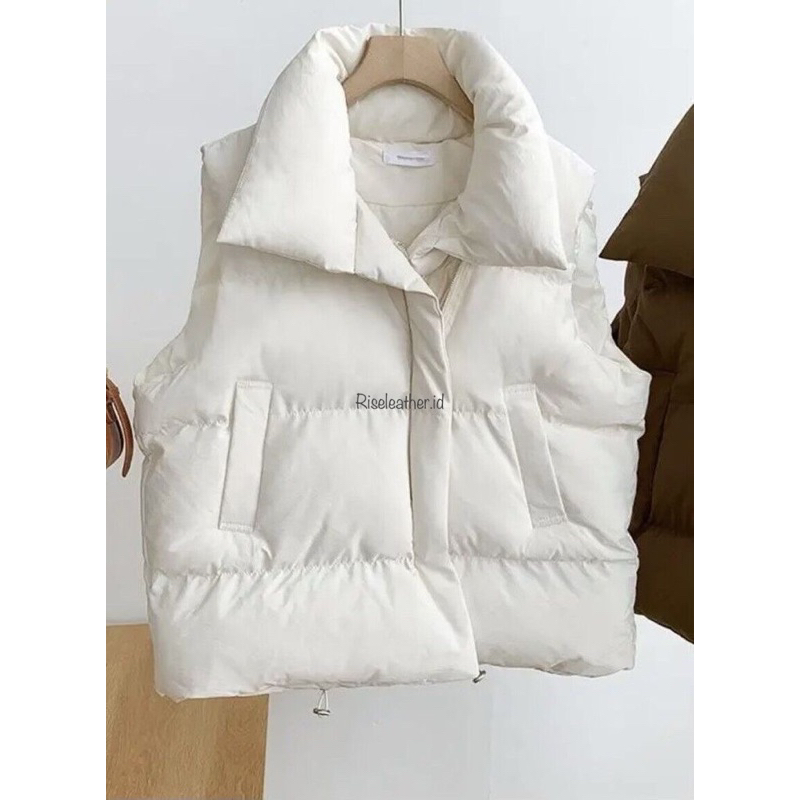 rompi puffer / vest puffer extra puff