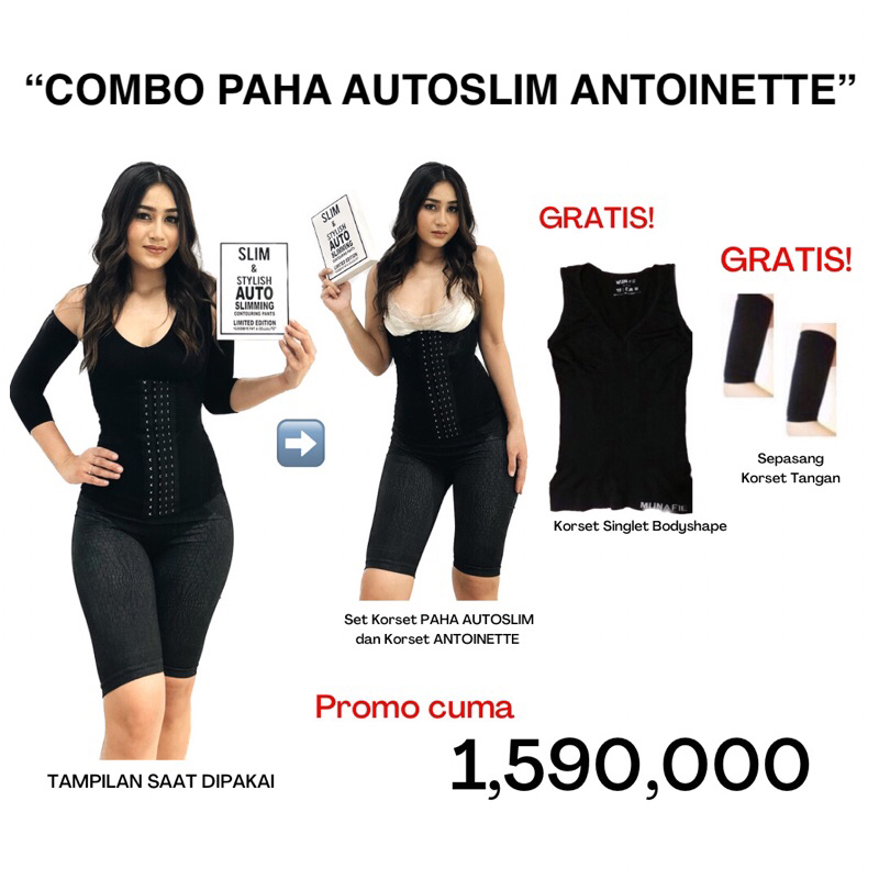 COMBO KORSET PAHA AUTOSLIM ANTOINETTE