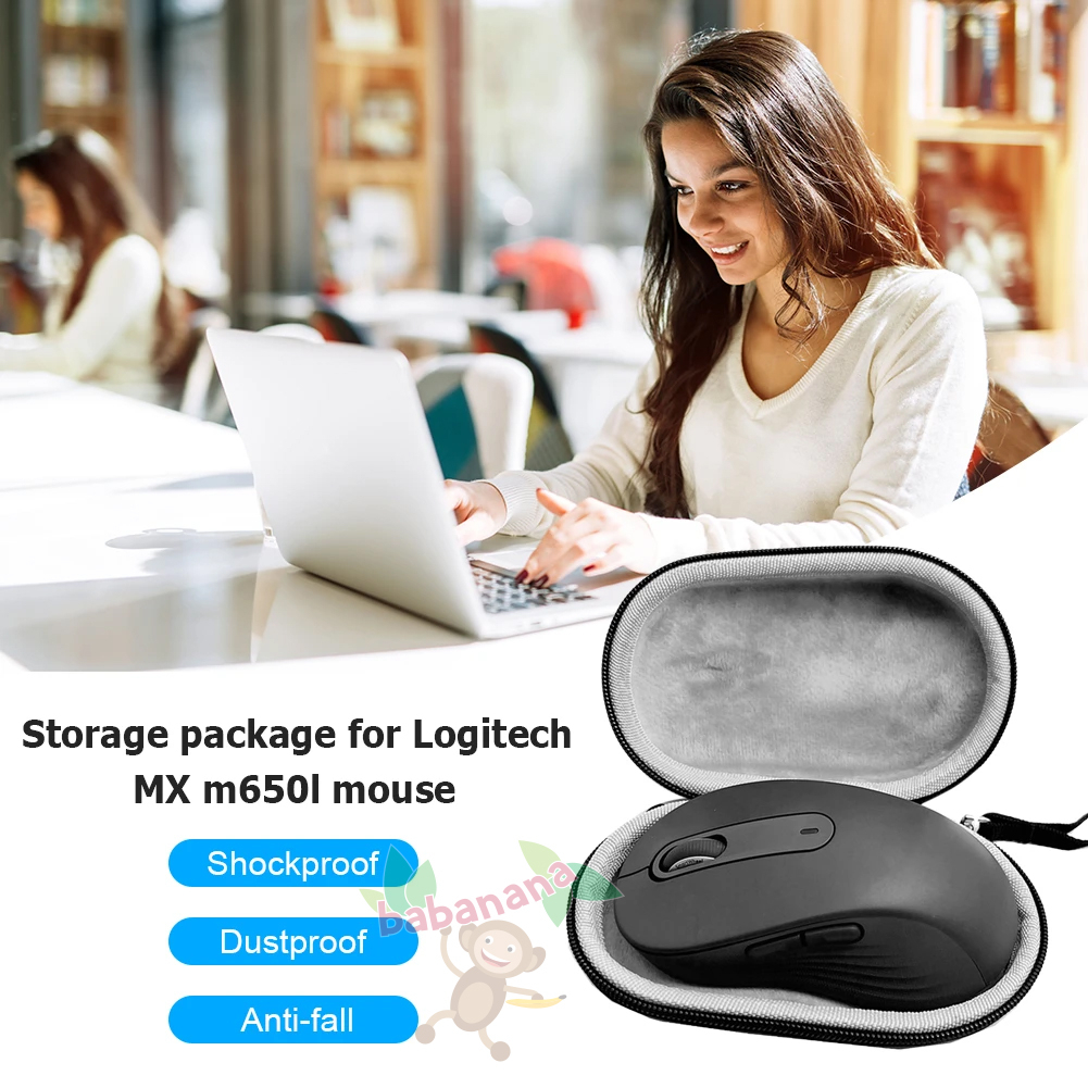 Casing Hard Case Cover Pelindung Pouch Mouse Logitech M650L / M650