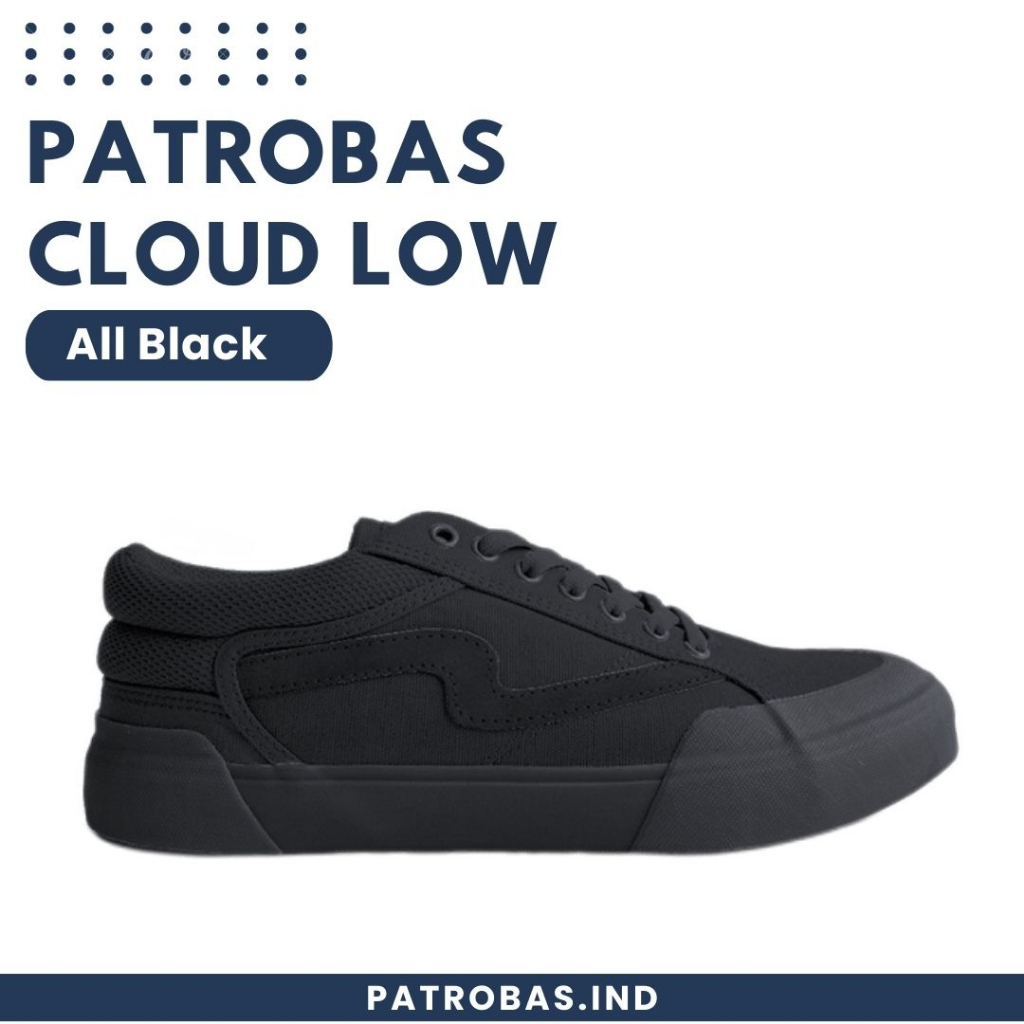 Patrobas Cloud Low All Black Original