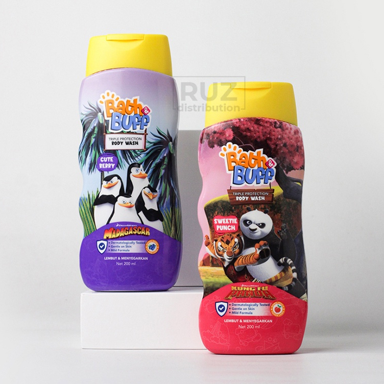 BATH &amp; BUFF BODY WASH CUTE BERRY 200 ML