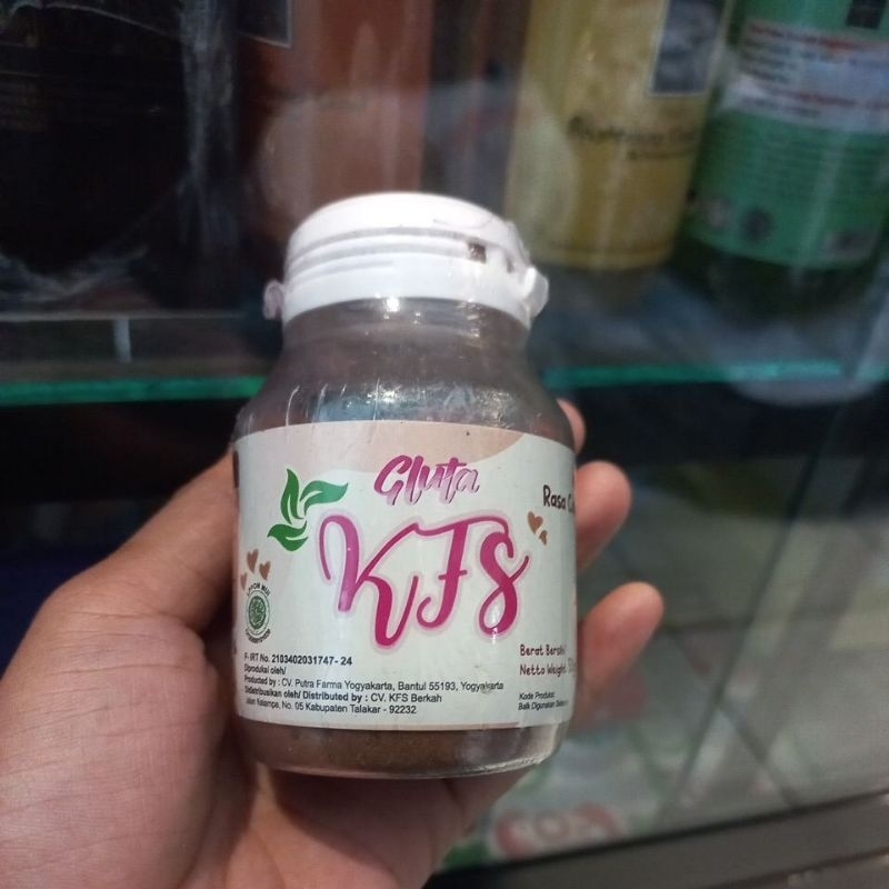 PROMO 7.7 [ORIGINAL] PEMUTIH GLUTA WHITE KFS KEMASAN BARU/SUSU PEMUTIH KFS BPOM