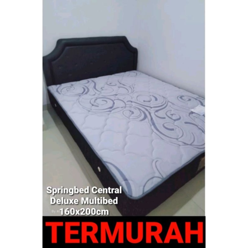 Springbed Central Multibed 160x200cm Fullset + Sandaran