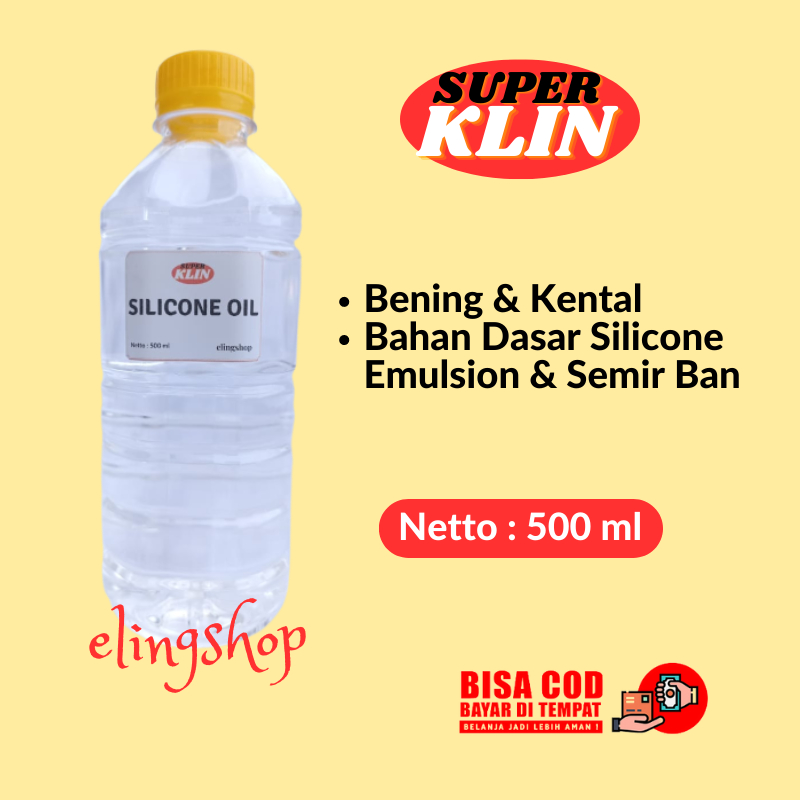 Silikon Silicon Pelumas Silicone Oil Oli 1000 CPS 500 ml