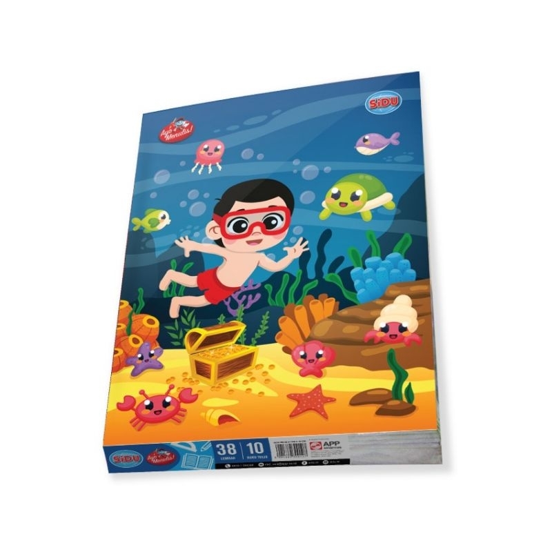 

Buku Tulis 38 Lembar Sidu ( 1 Pack 10 Buku )