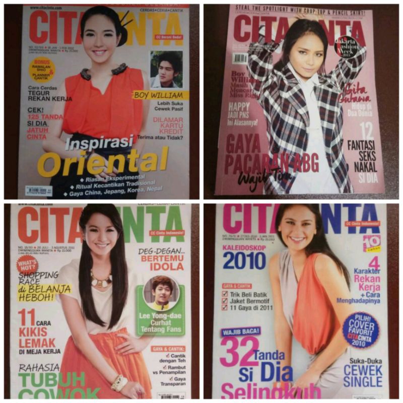 (PRELOVED) MAJALAH CITA CINTA PART 2