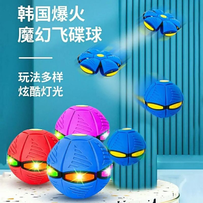 Mainan Bola Ajaib Magic Ball UFO Led