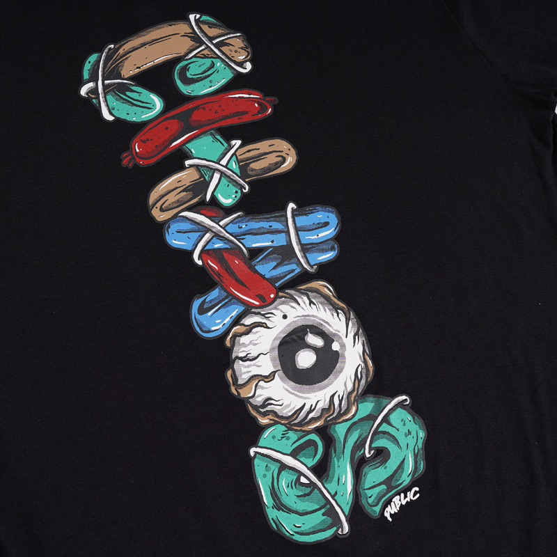 [N00897] T-shirt Oversized Distro Motif EVERY LABEL.