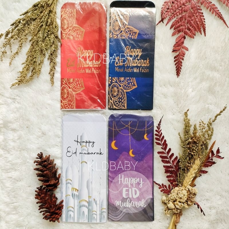 

Amplop lebaran 30pcs jumbo uang tanpa lipat