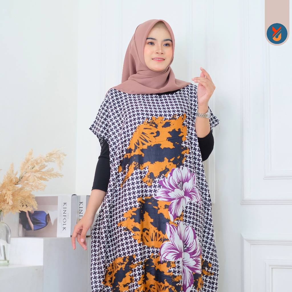 Baju Wanita Kaftan Rayon Jumbo Baju Wanita Jumbo