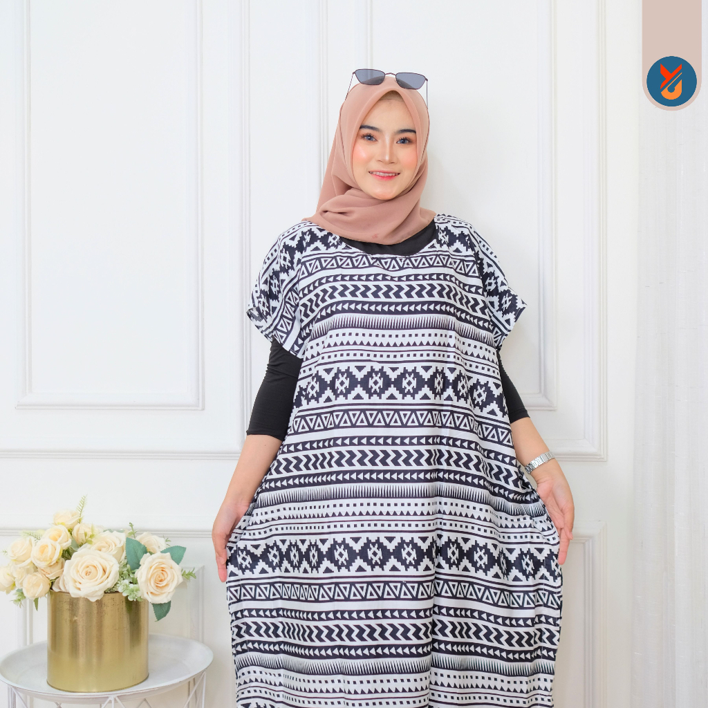 Baju Wanita Kaftan Rayon Jumbo Baju Wanita Jumbo