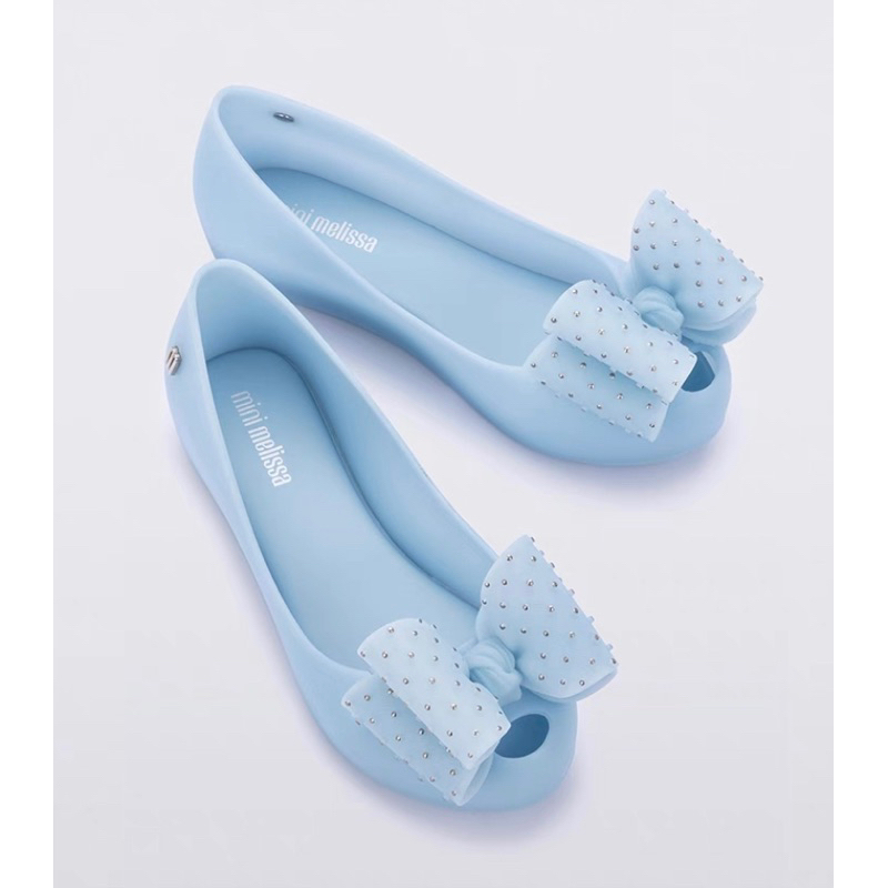 sepatu wanita melissa pita baby blue