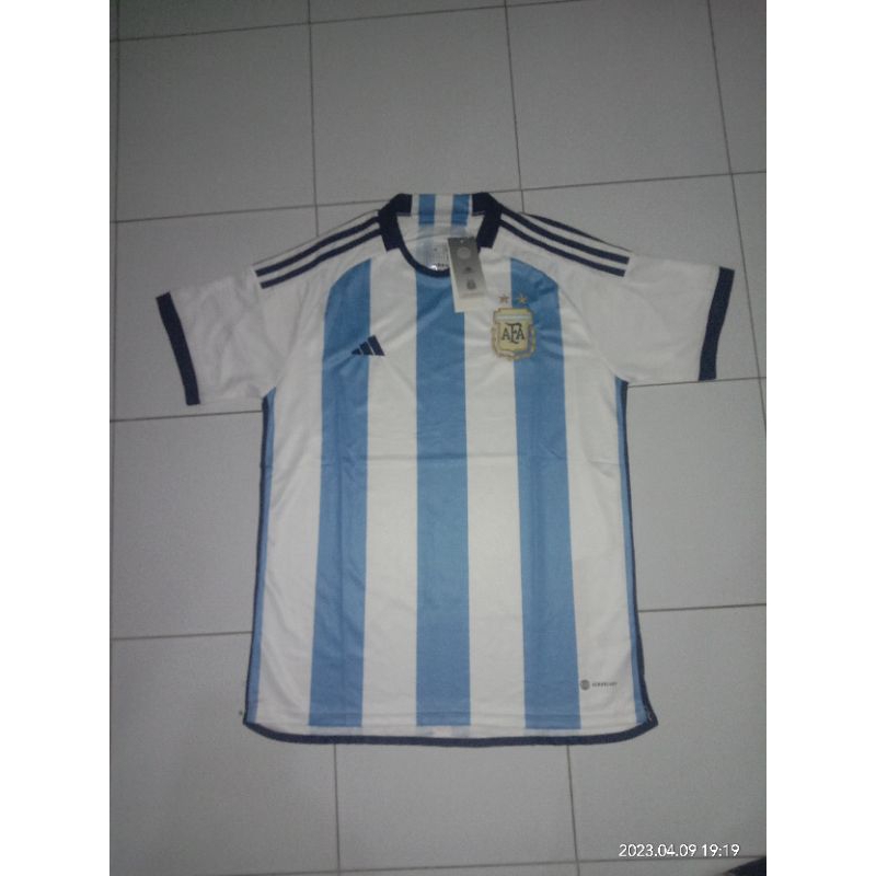 jersey argentina piala dunia 2022 grade ori bintang 2
