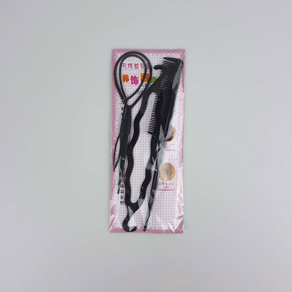 Alat Styling Sanggul Rambut - PF008 - Black