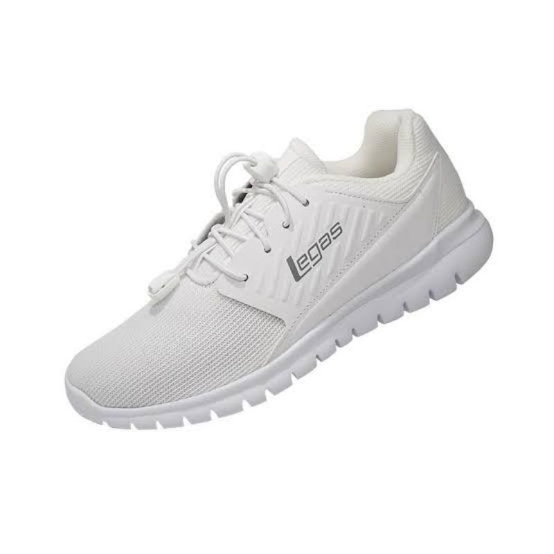 Sepatu League Legas Putih Full Freedom La U Running Shoes Unisex Cowo Cewe Original